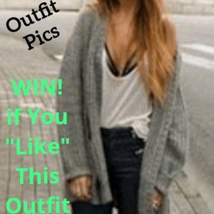 COPY - COPY - GIVEAWAY March Break WIN OUTFIT LIKE Sweater Top Jeans Bra Click …